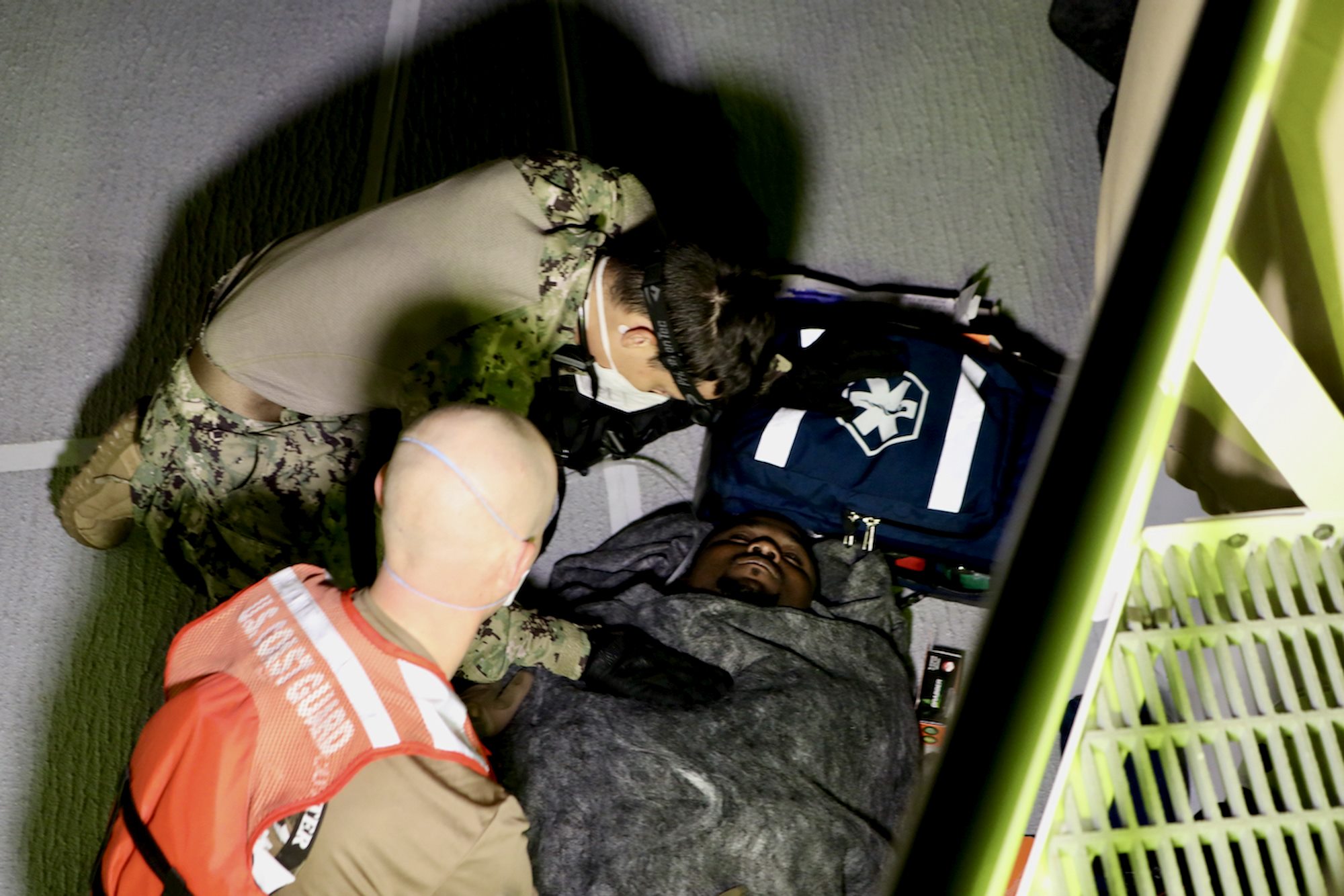 U.S. Coast Guard, partners conduct joint rescue of migrants in Atlantic