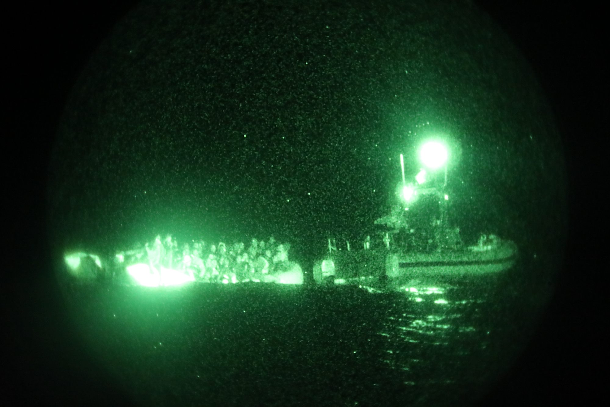 U.S. Coast Guard, partners conduct joint rescue of migrants in Atlantic