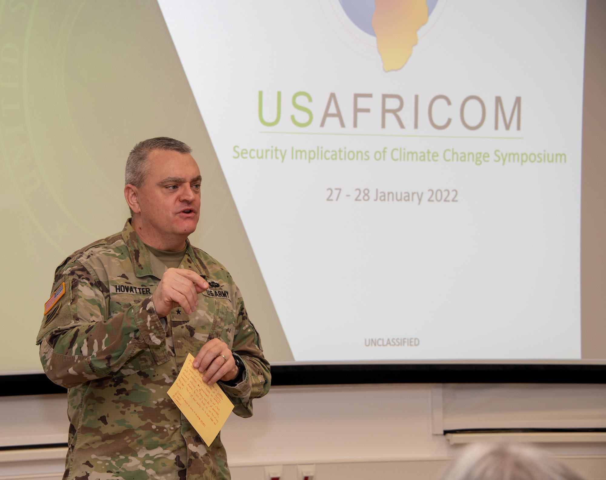 U.S. Africa Command hosts Security Implications of Climate Change Symposium