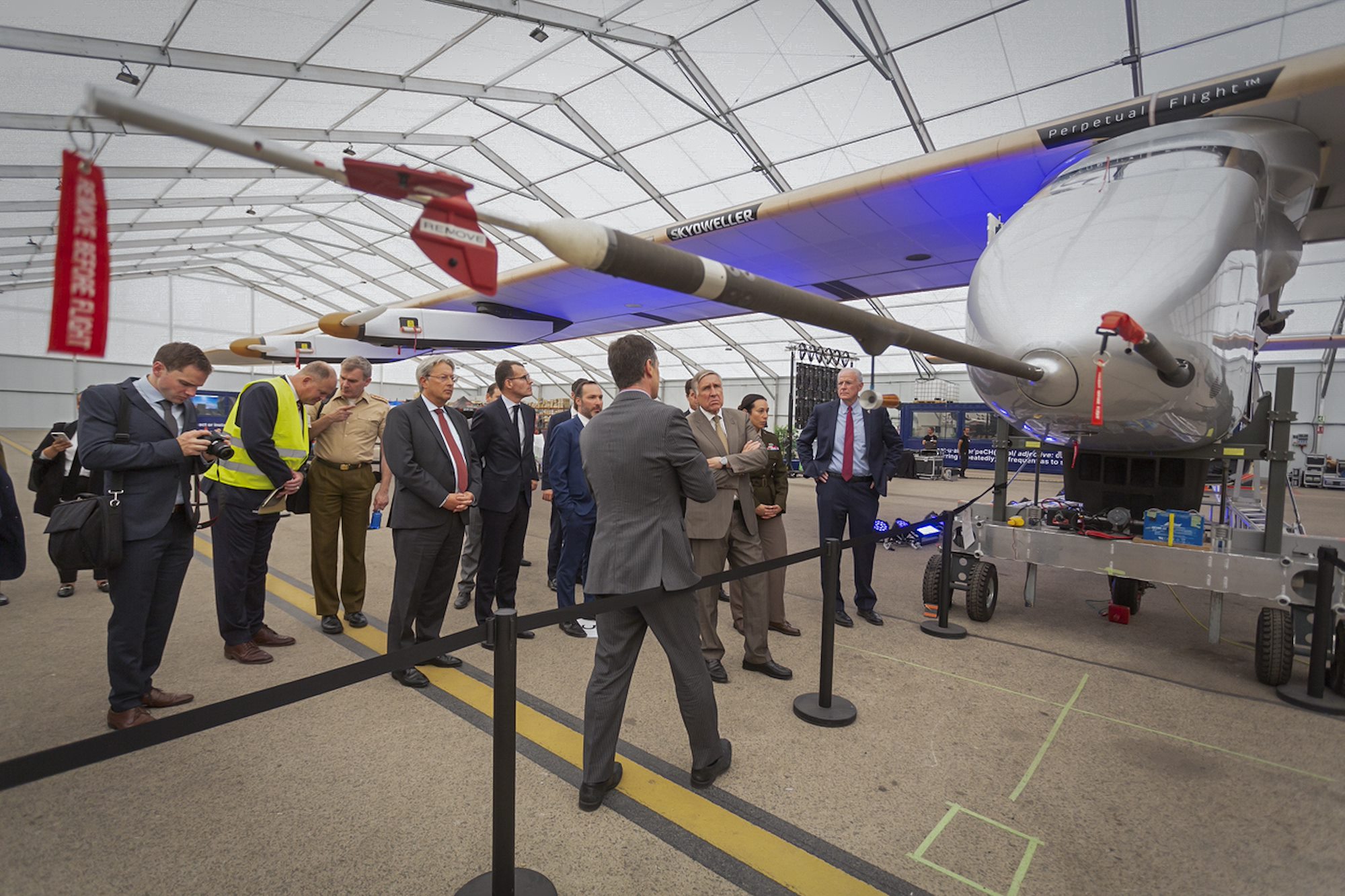 U.S. Africa Command, international partners unite in support of autonomous solar-powered aircraft