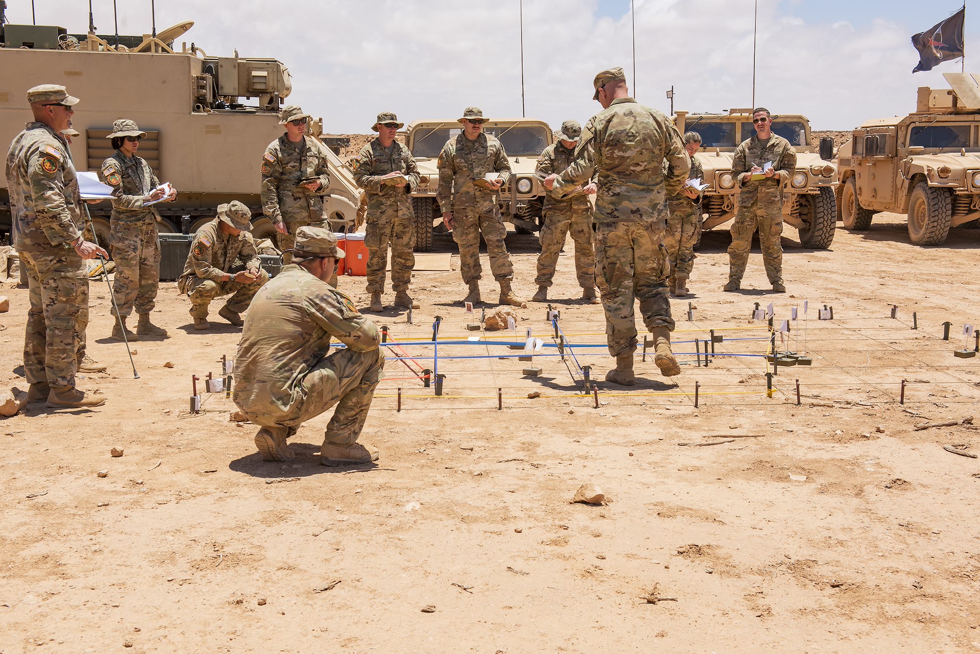 Idaho Army National Guard at African Lion 2022