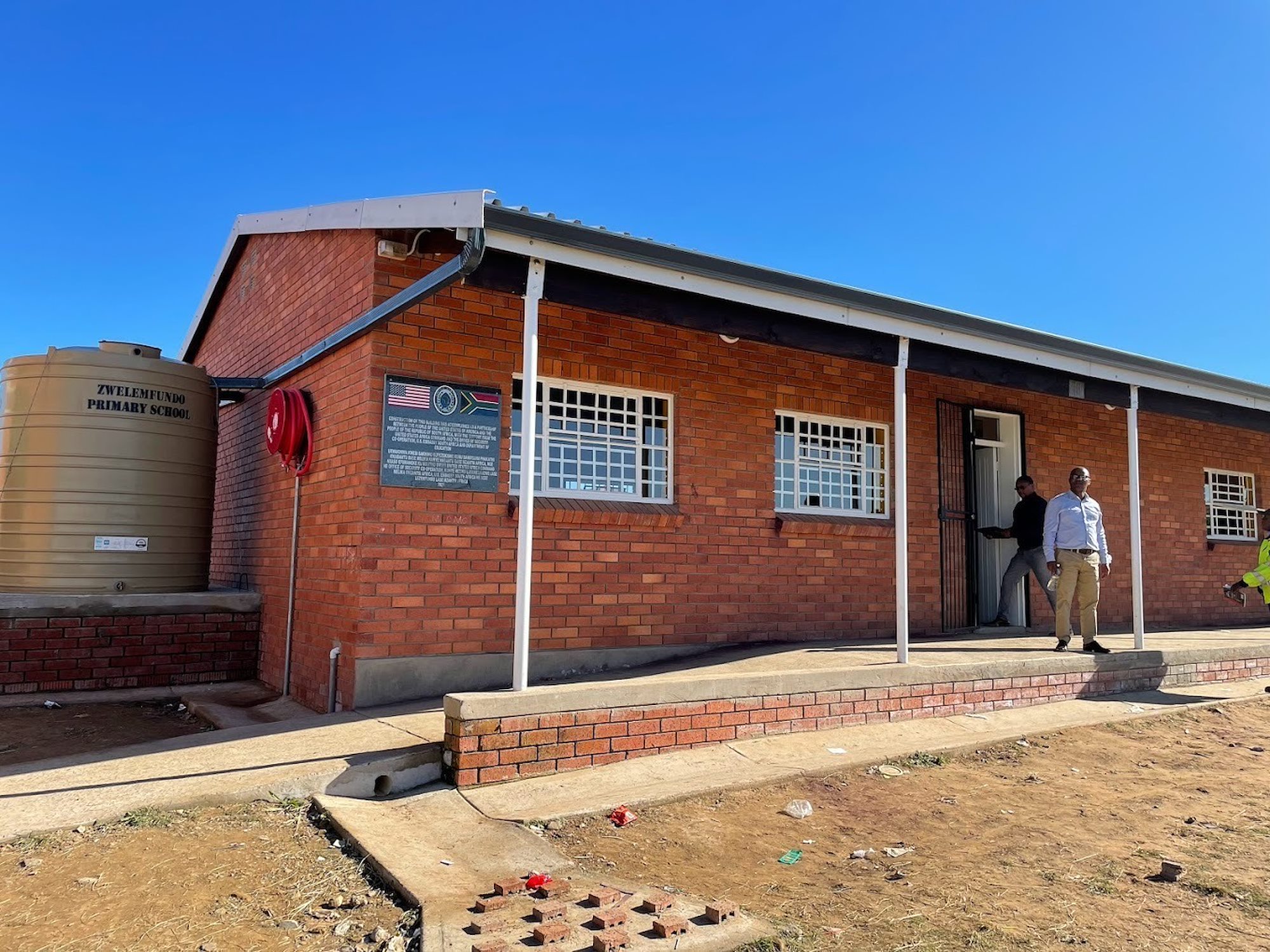 U.S. Army helps improve South African schools, clinics