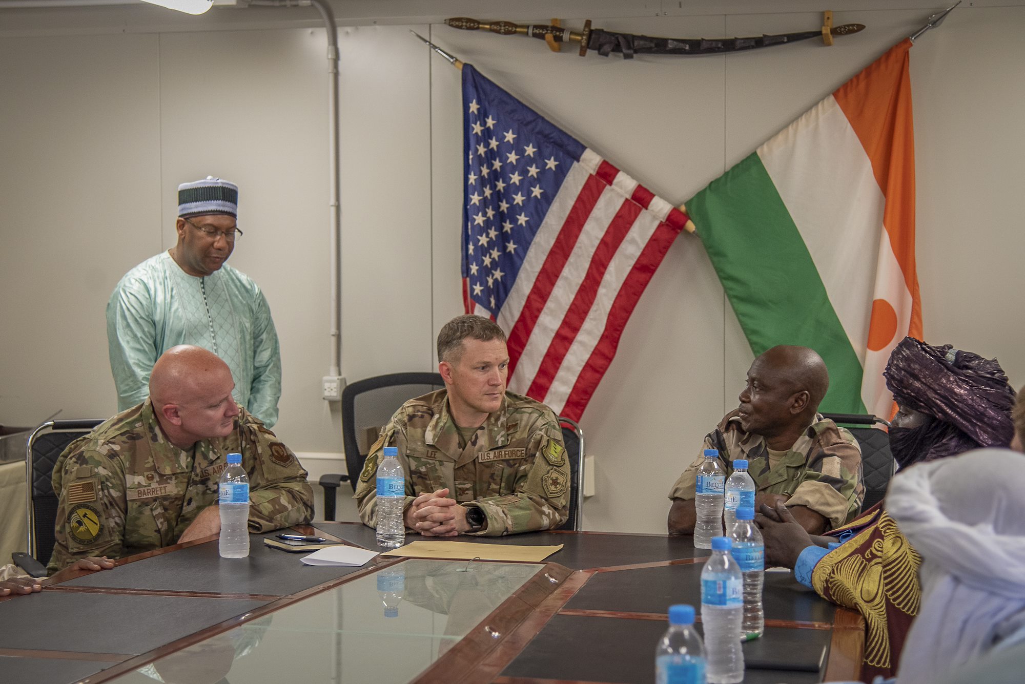 Nigerien Armed Forces, U.S. Air Force discuss security in region