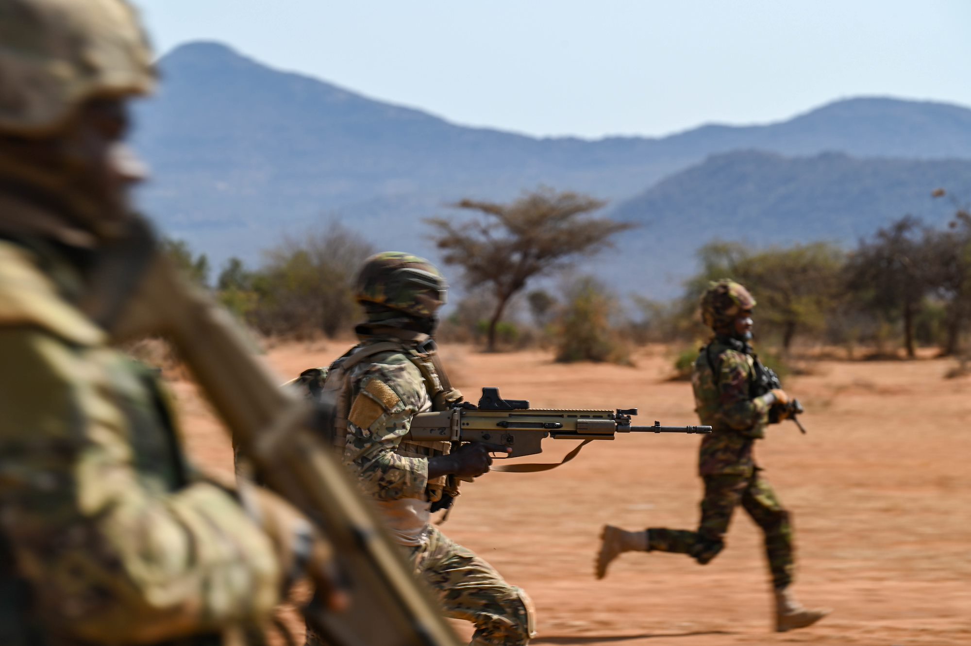 U.S. Africa Command Special Operations Forces train alongside partners in Kenya