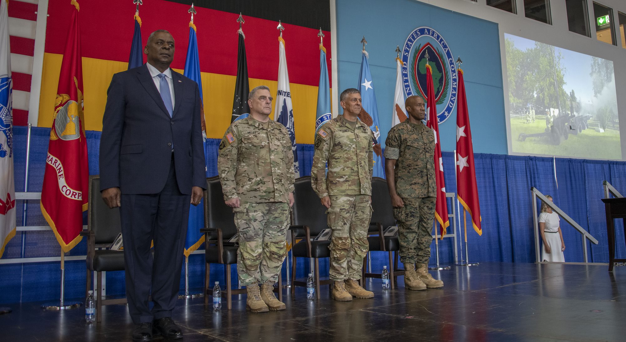 U.S. Africa Command welcomes new leader