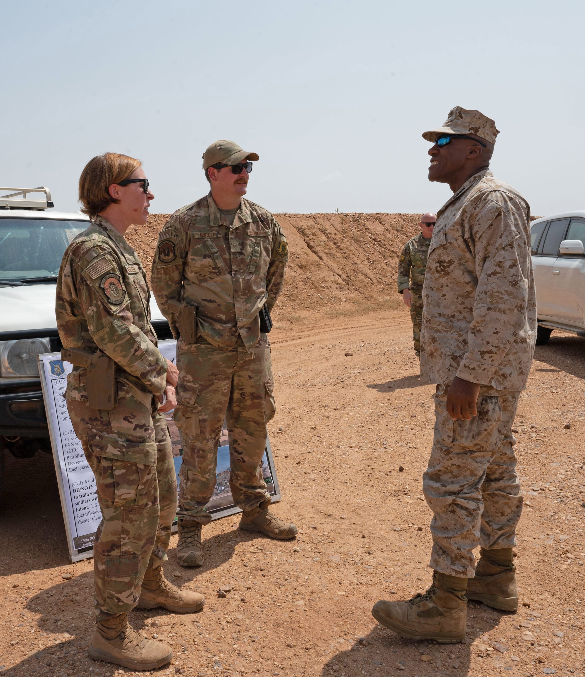 Gen. Langley makes first visit to the Sahel as commander