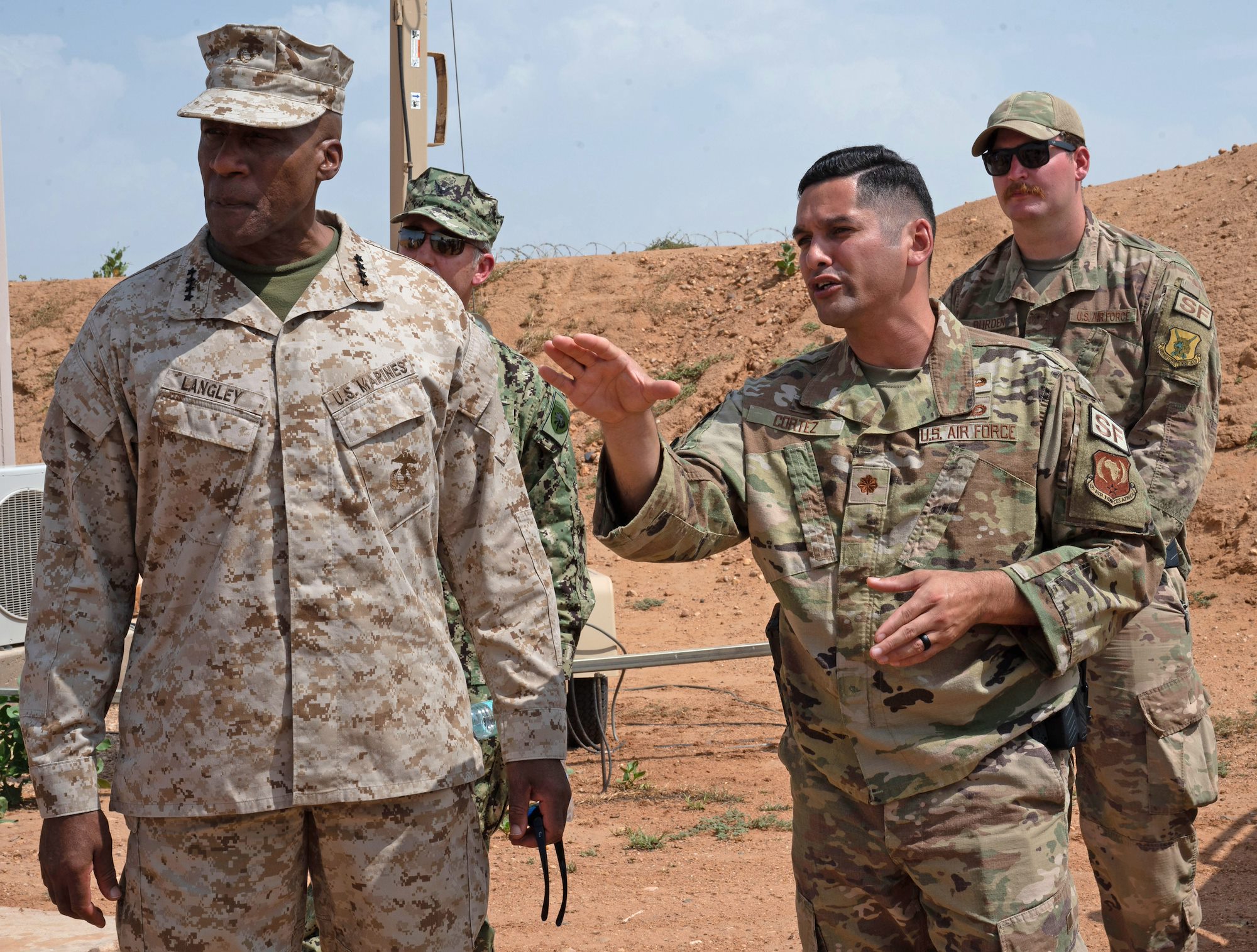 Gen. Langley makes first visit to the Sahel as commander