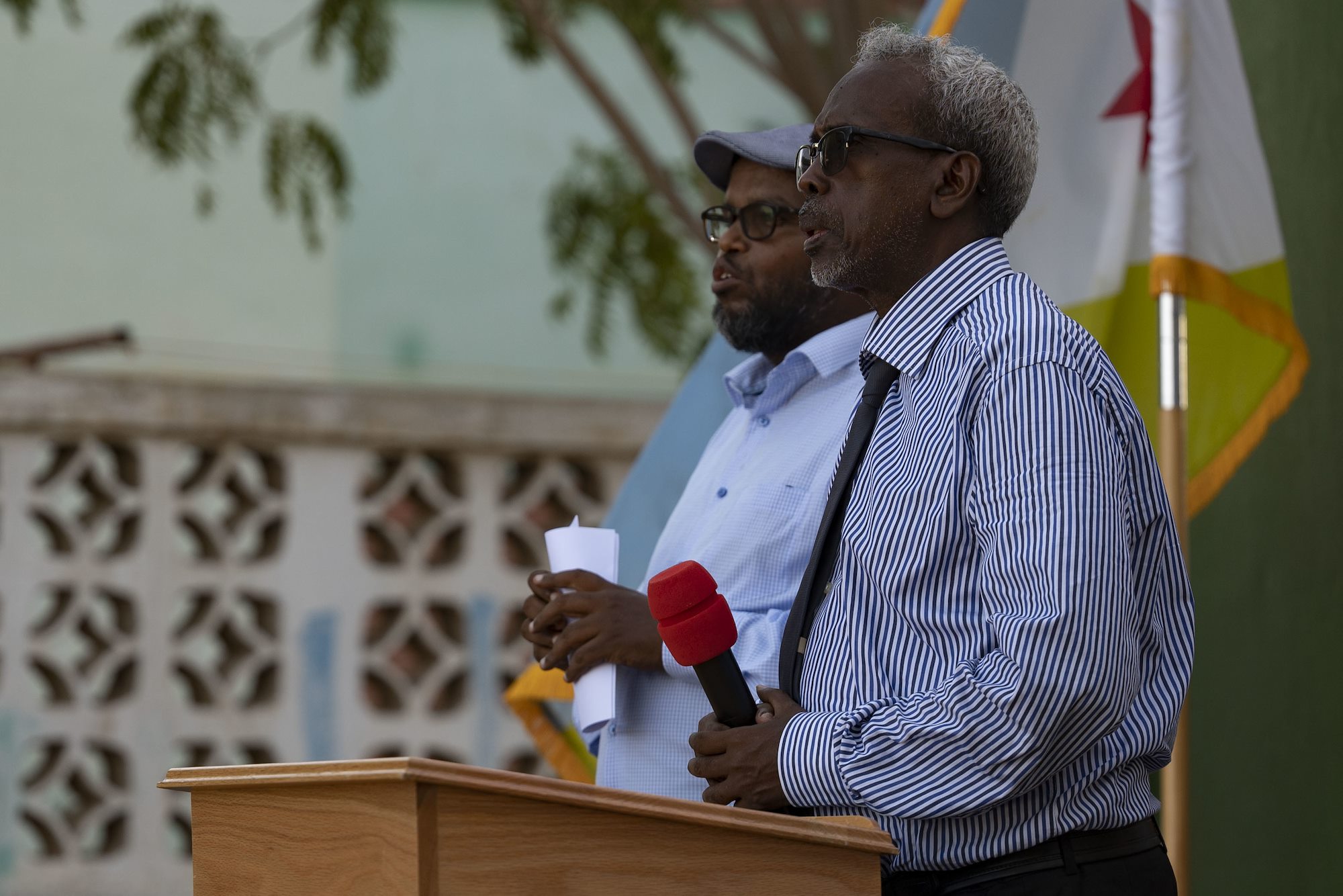 CJTF-HOA, partners build school library