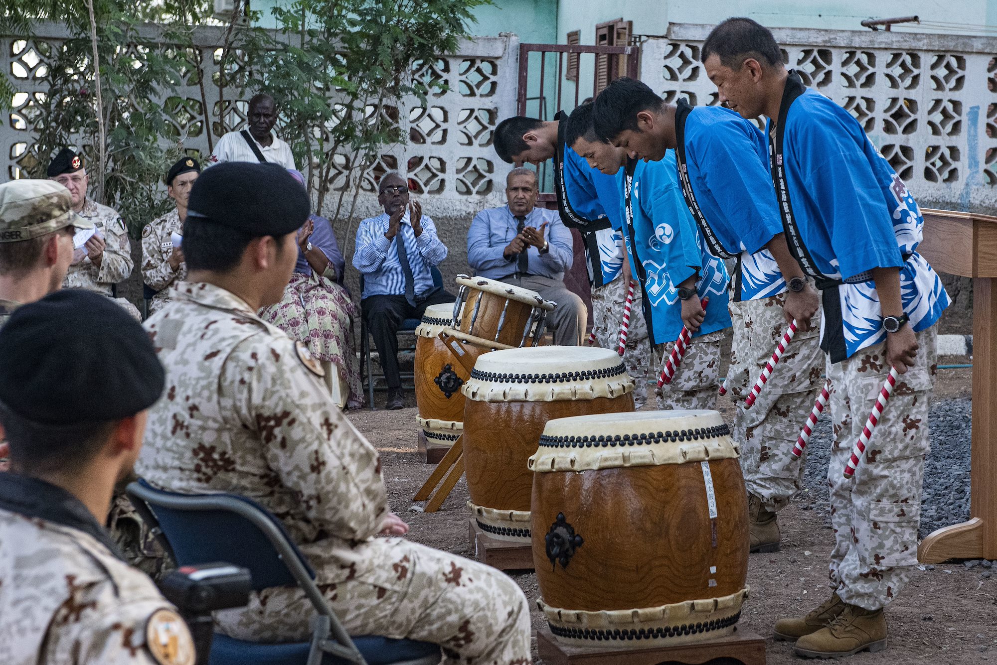 CJTF-HOA, partners build school library