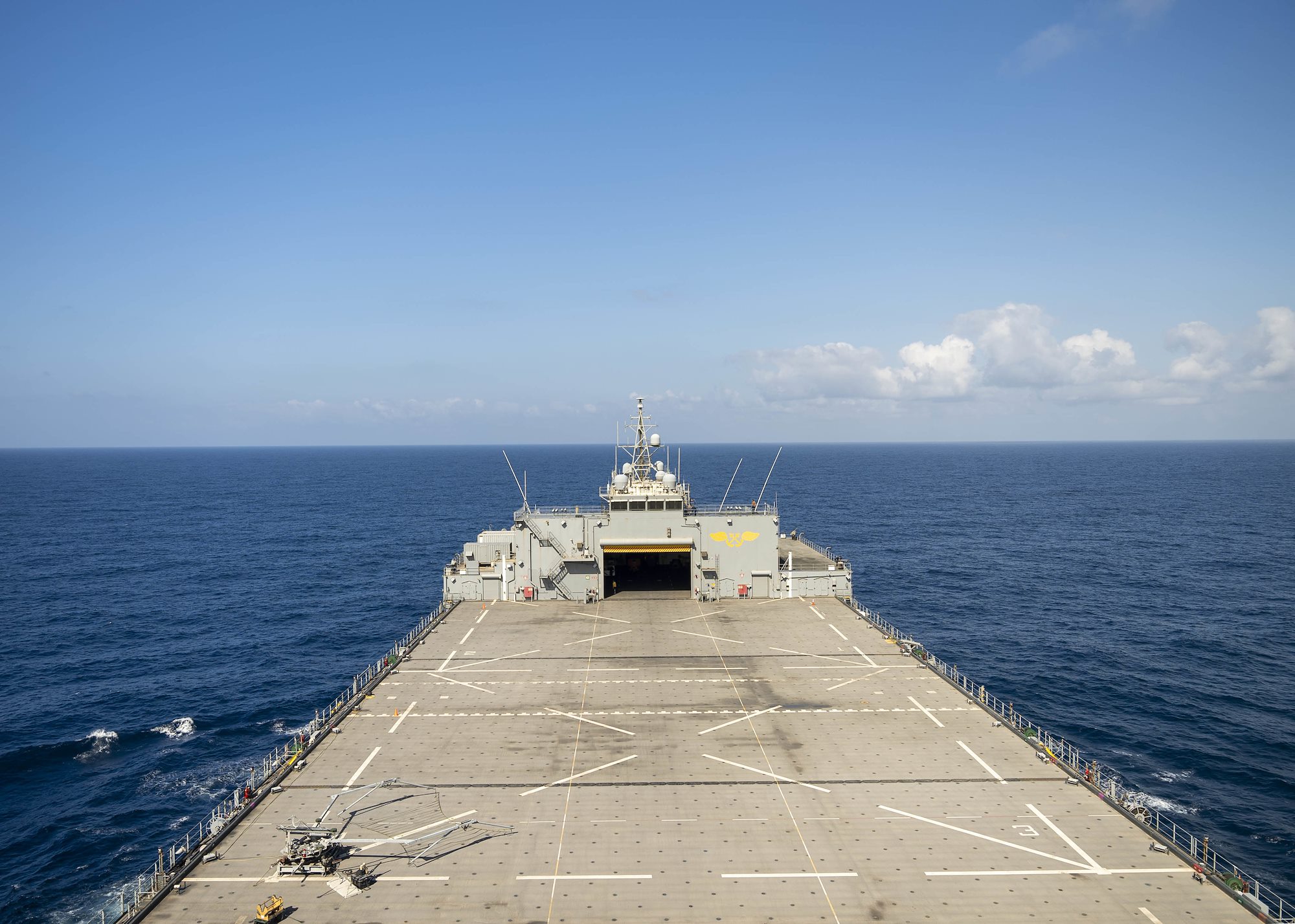 USS Hershel “Woody” Williams arrives in Luanda, Angola
