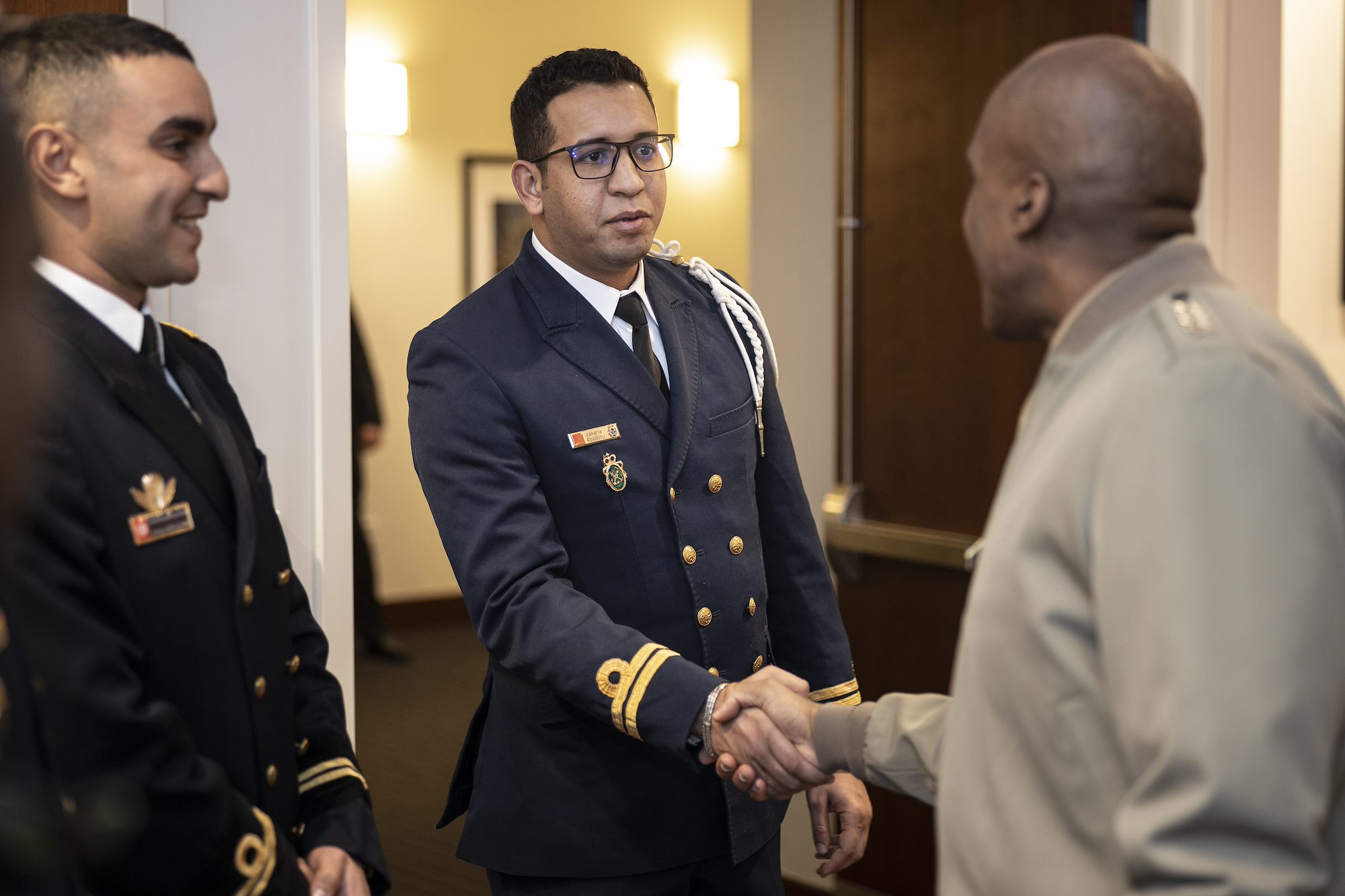 Gen. Langley visits international partners enrolled at Marine Corps University