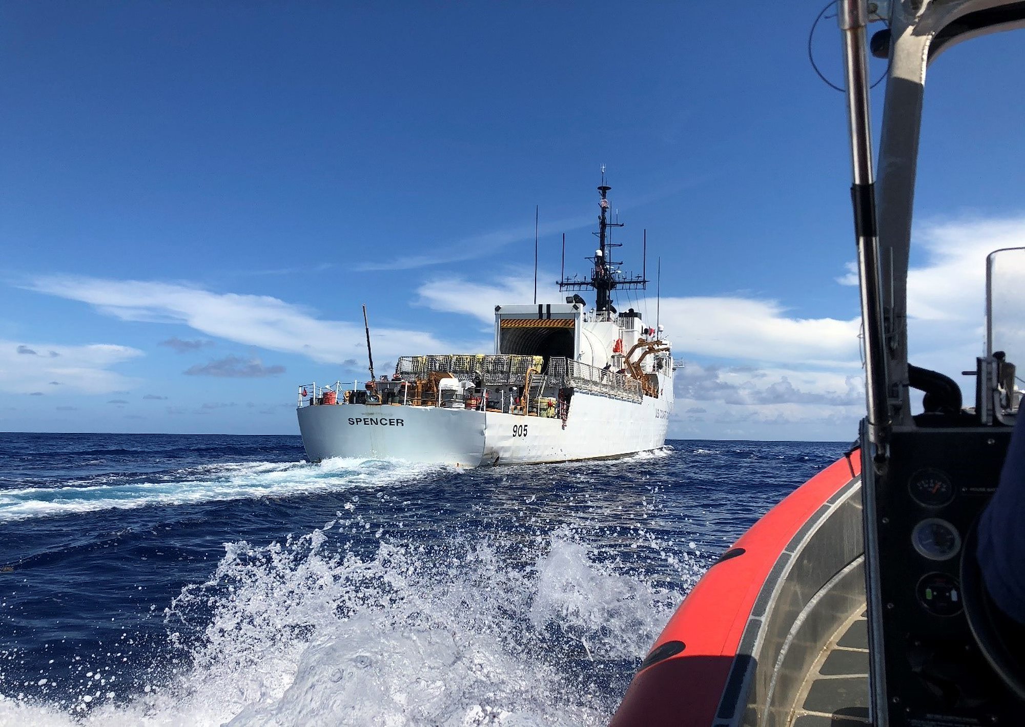 U.S. Coast Guard Cutter ports in Cabo Verde