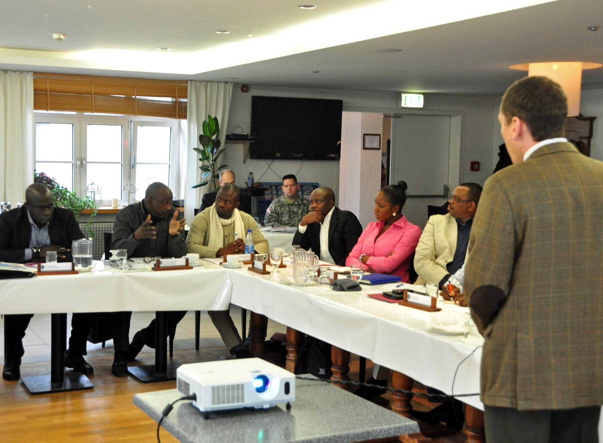 Nigerian Delegates Participate in U.S. Africa Command Media Visit Program