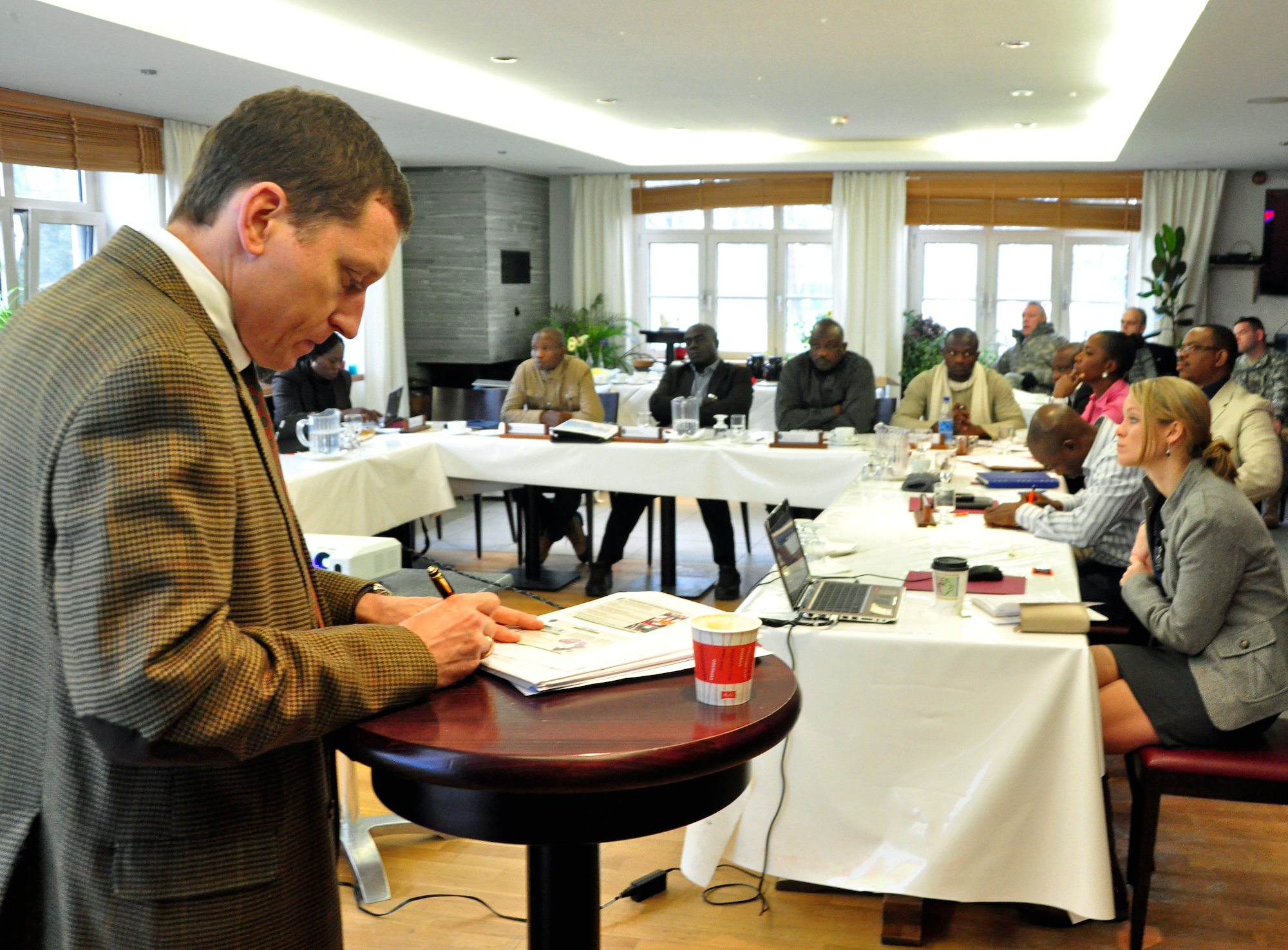 Nigerian Delegates Participate in U.S. Africa Command Media Visit Program