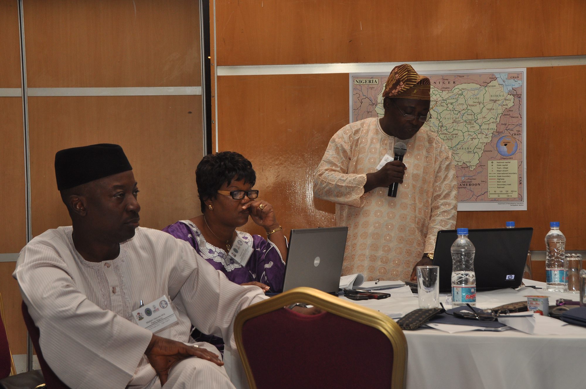 Pandemic disaster response exercise in Nigeria