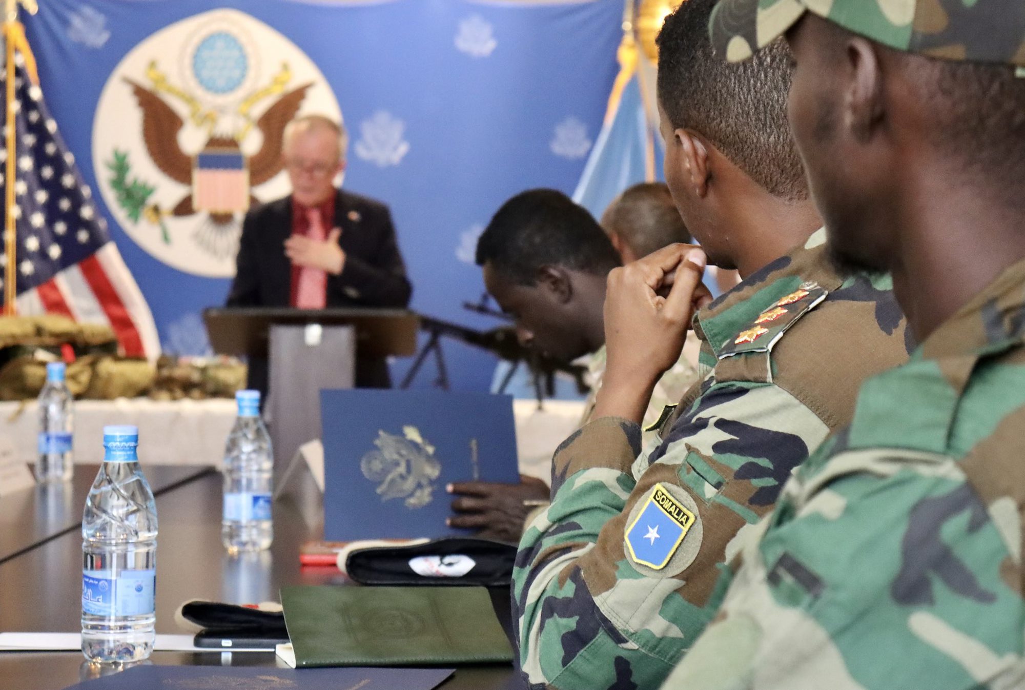 U.S. donates $9 million in weapons, equipment to support the Somali National Army