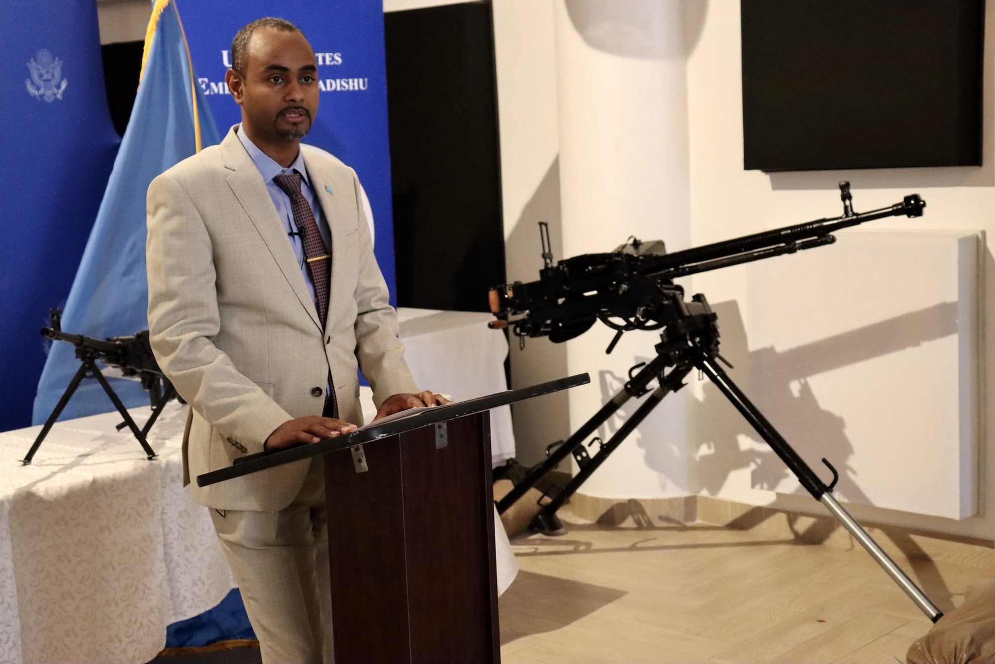 U.S. donates $9 million in weapons, equipment to support the Somali National Army