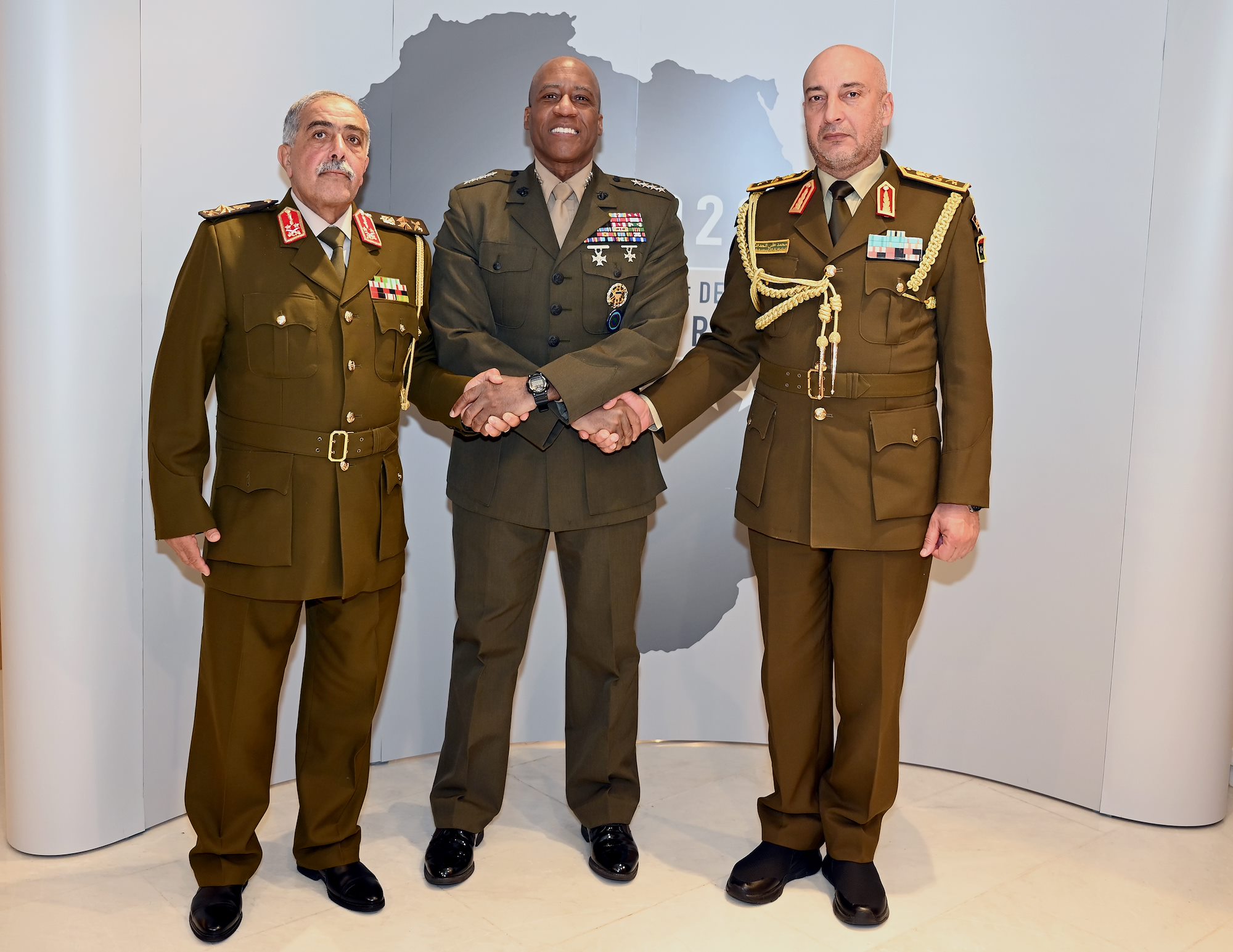Commander meets Libyan delegation at Chiefs of Defense Conference
