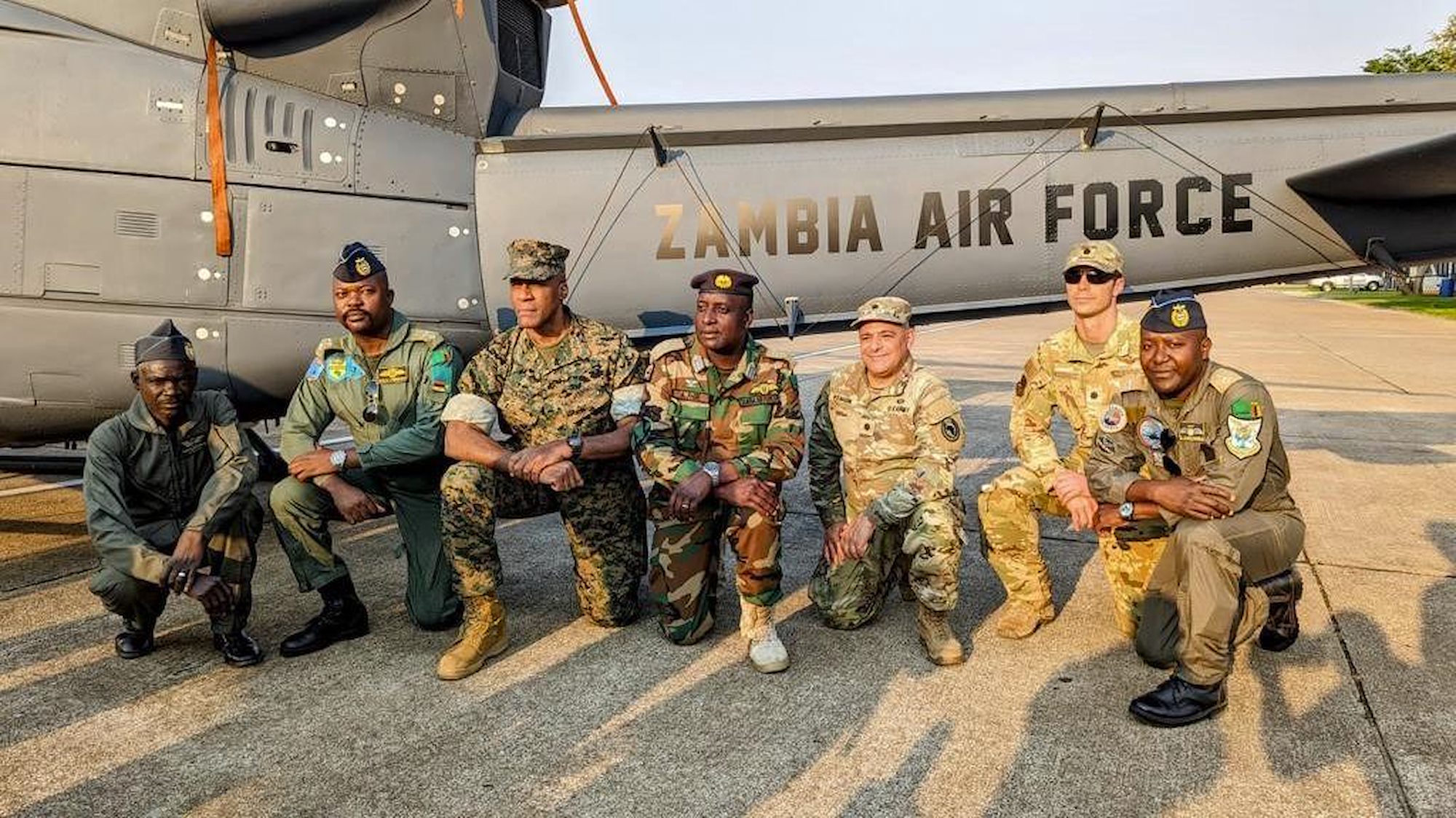 United States Announces Donation of Helicopters to Zambia Air Force
