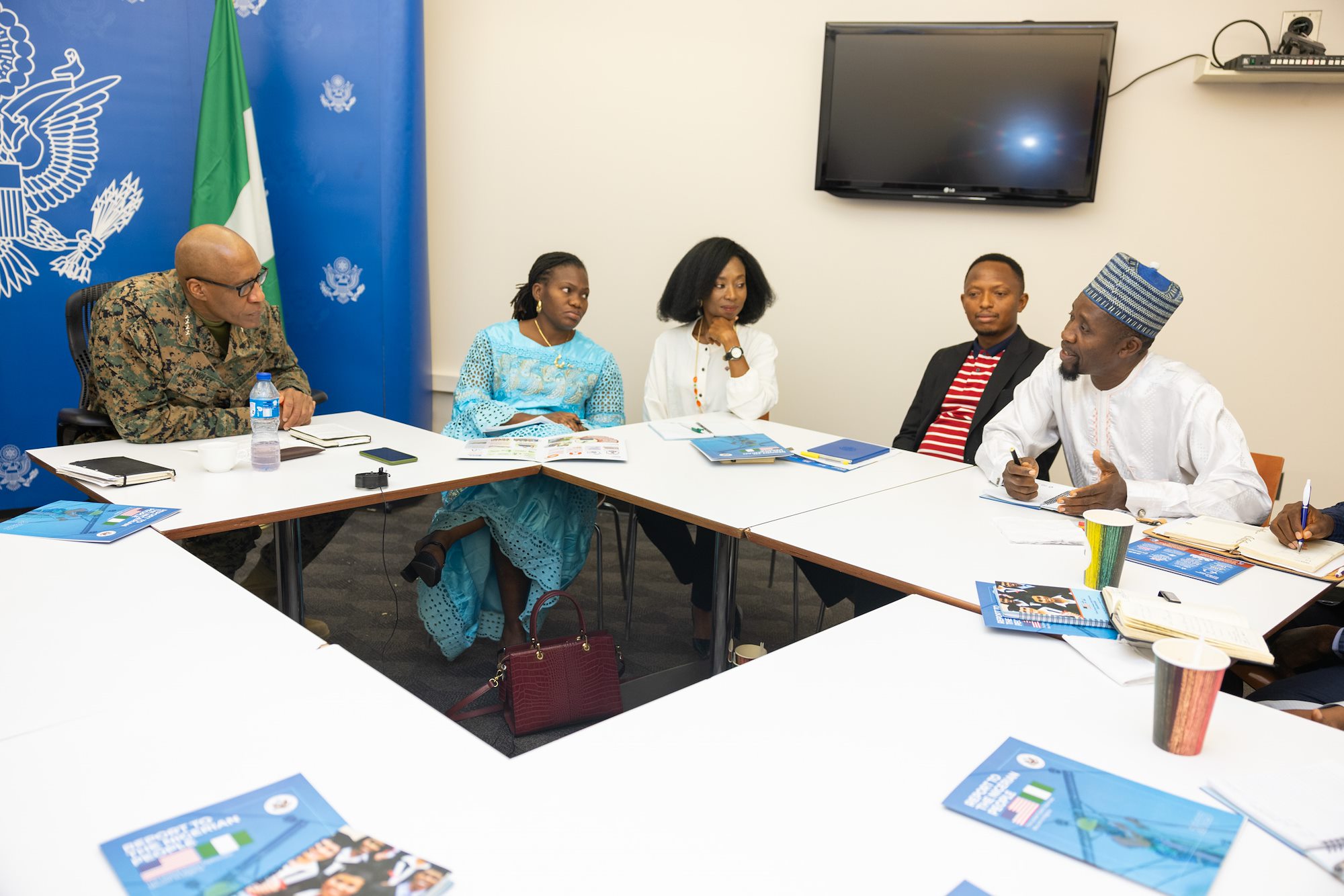 Gen. Langley and Sgt. Maj. Woods visit Nigeria 10-11 Jan 2024