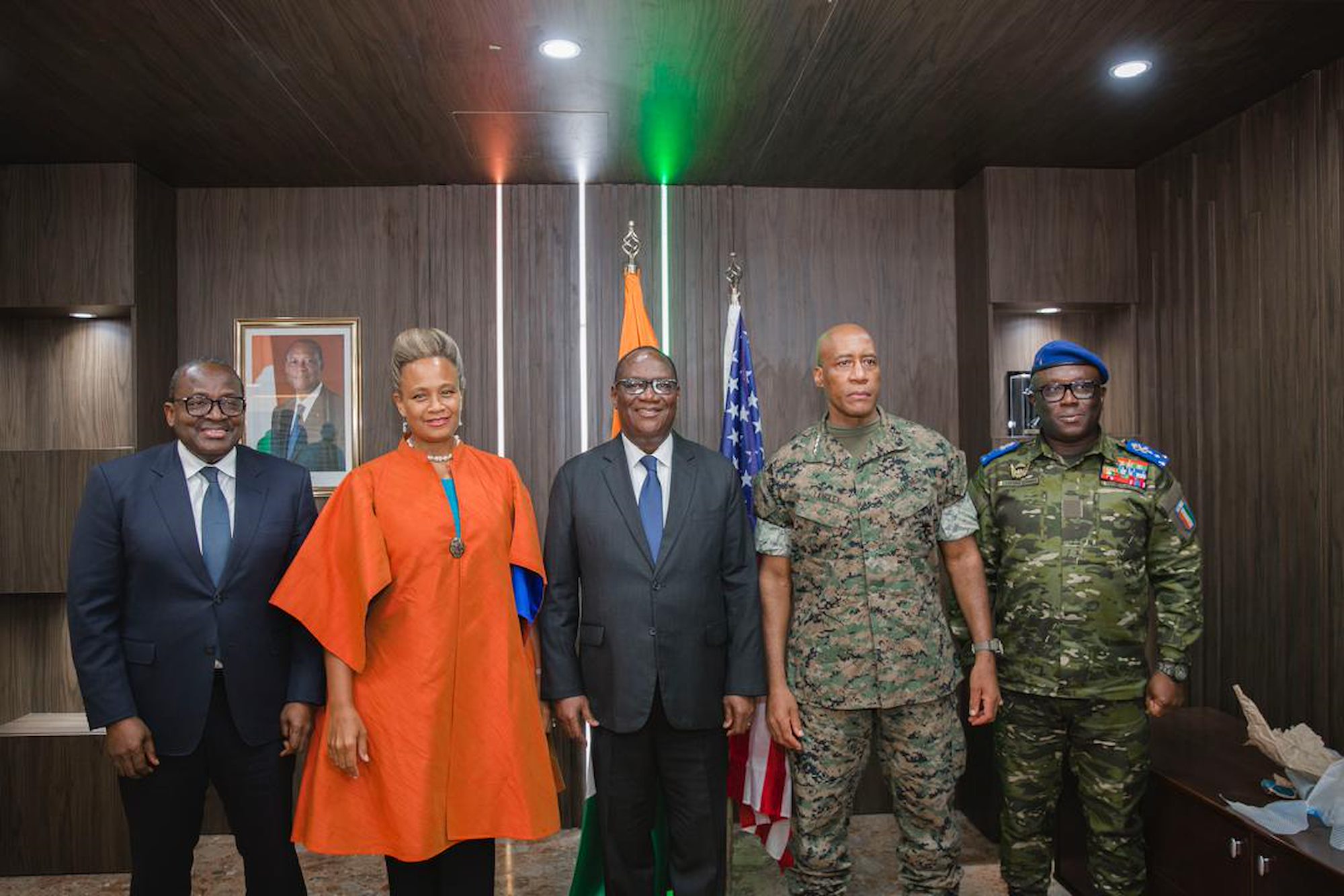 General Langley Engages with Leaders in Côte d’Ivoire