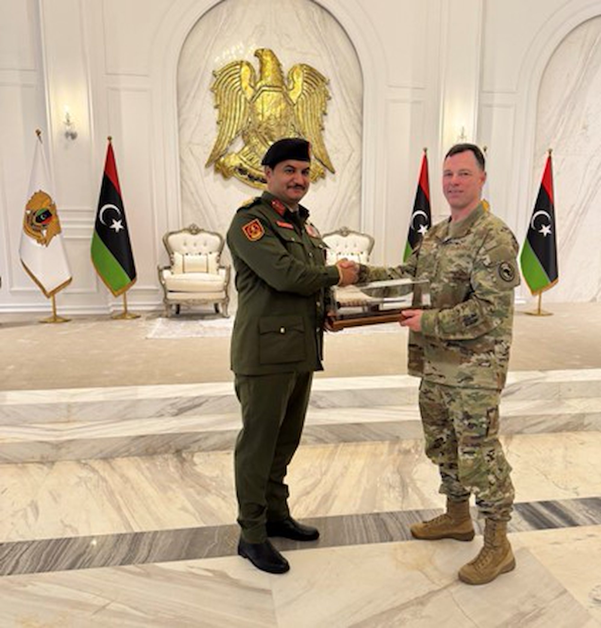 Gen. Dagvin Anderson Marks First Visit to Libya; Stresses Unity and Peace Among Leaders
