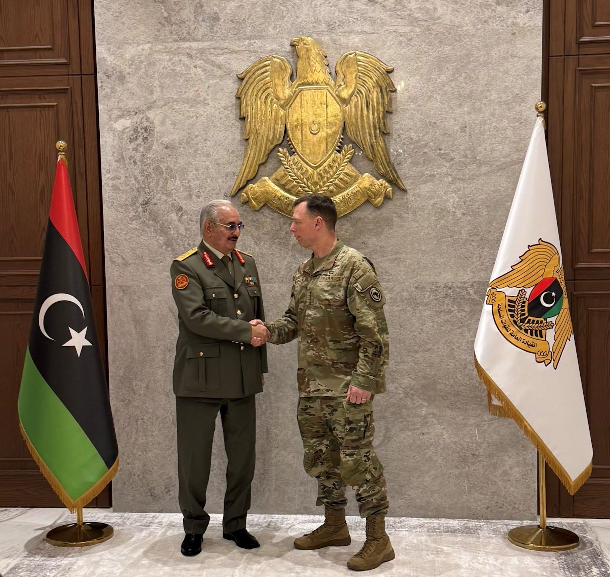 Gen. Dagvin Anderson Marks First Visit to Libya; Stresses Unity and Peace Among Leaders