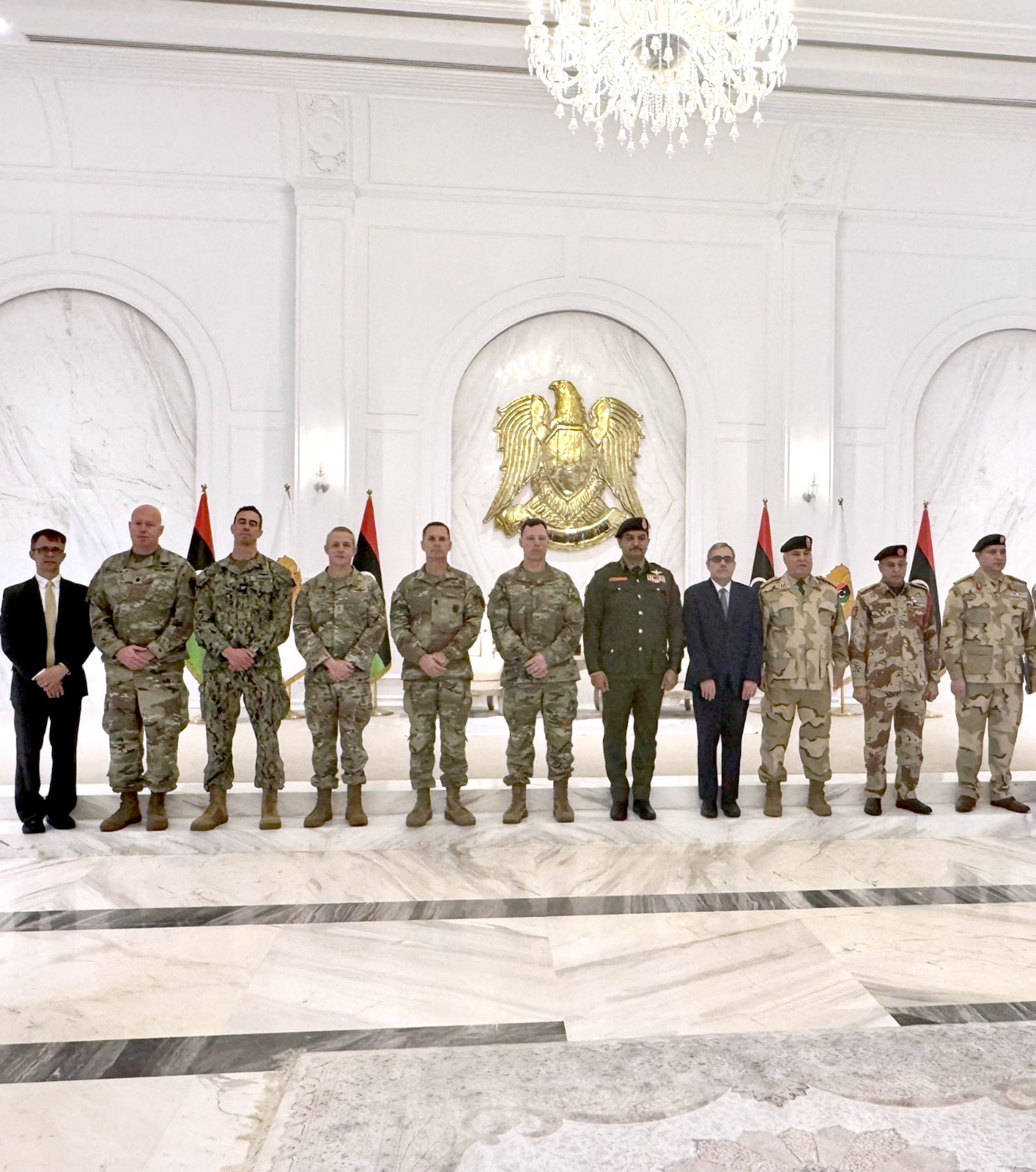 Gen. Dagvin Anderson Marks First Visit to Libya; Stresses Unity and Peace Among Leaders