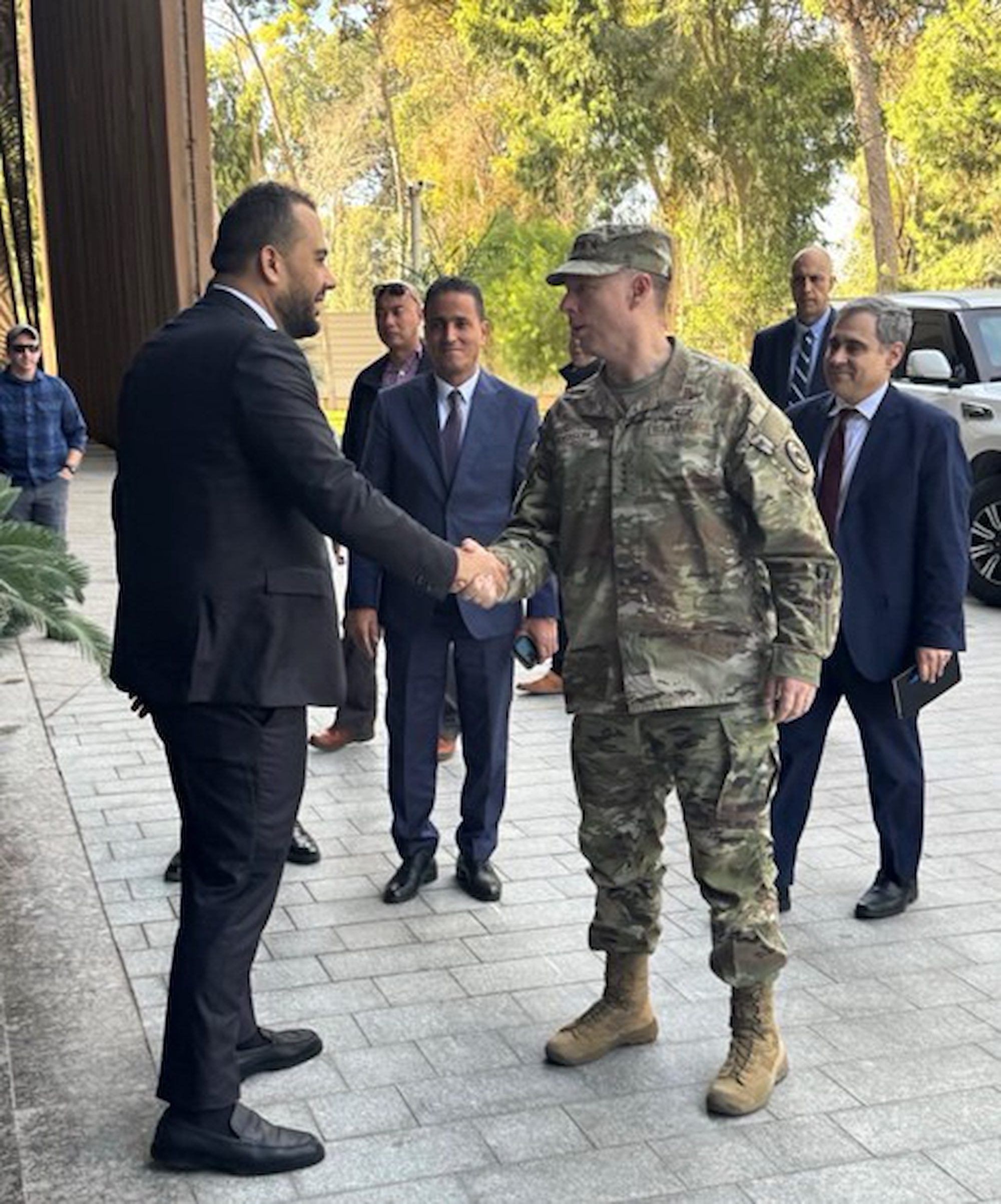 Gen. Dagvin Anderson Marks First Visit to Libya; Stresses Unity and Peace Among Leaders