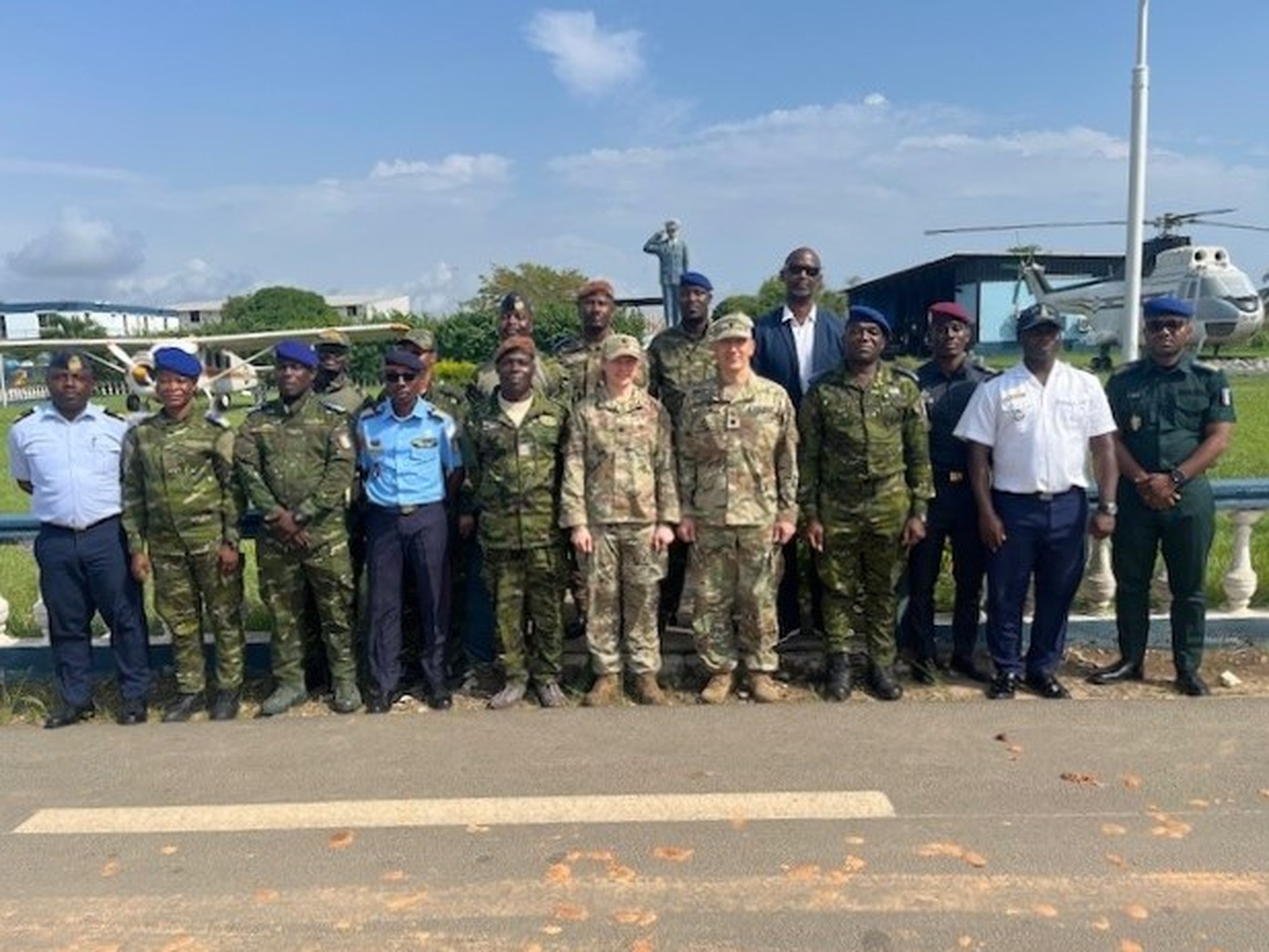 AFRICOM delegation visits Côte d'Ivoire to deepen logistic cooperation