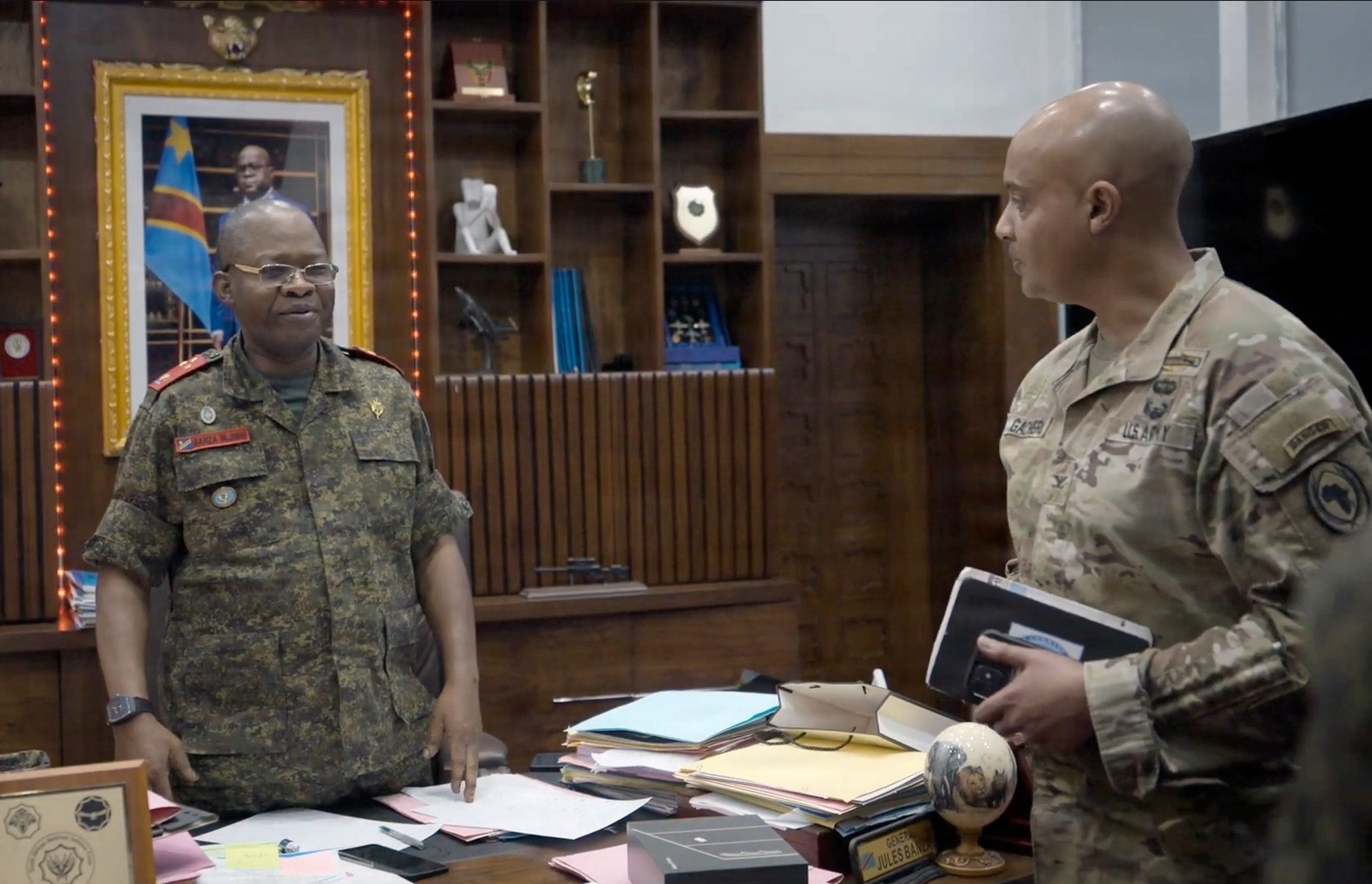 U.S. Africa Command cross-functional team visits Democratic Republic of the Congo