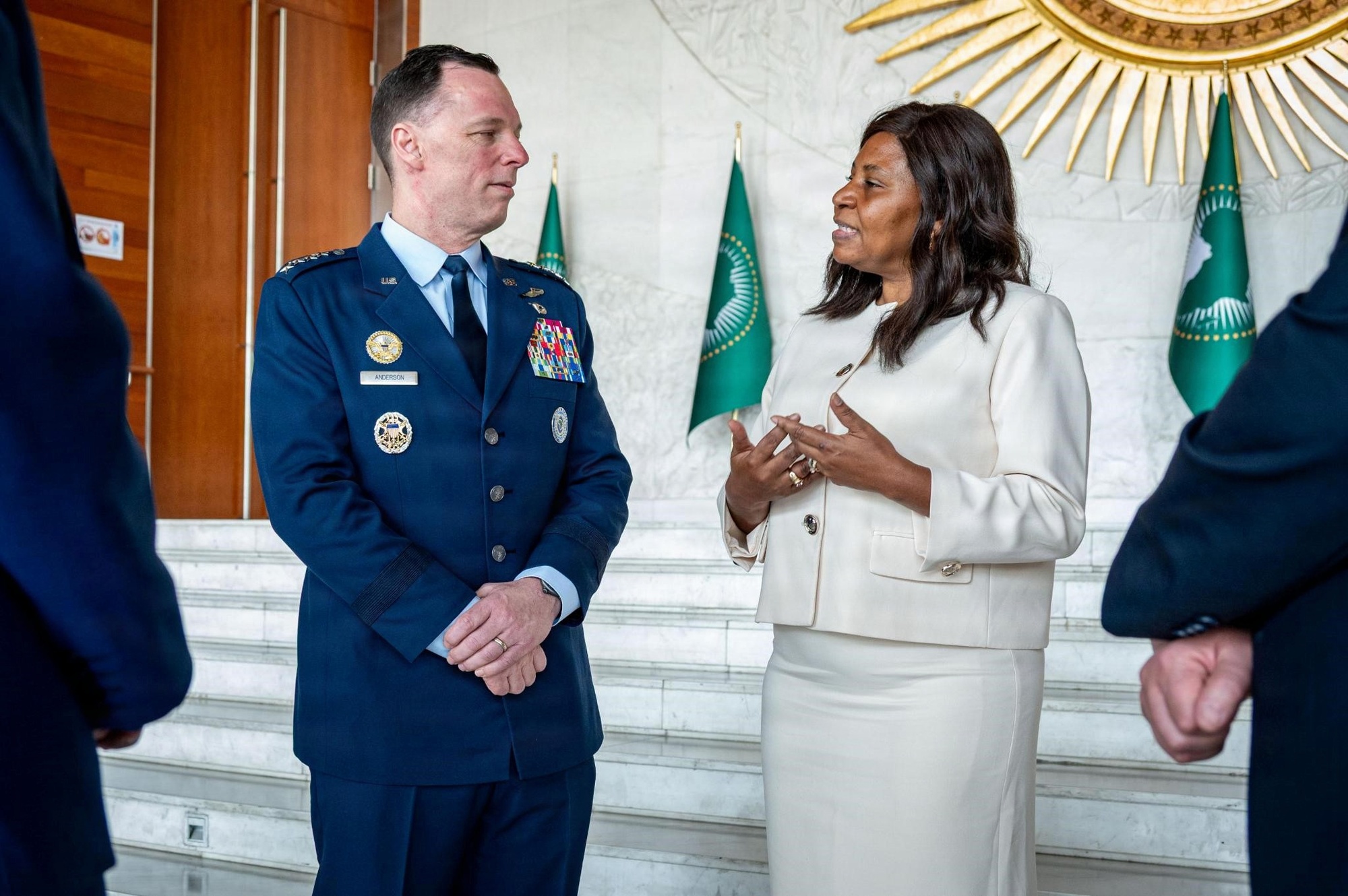 One Mission, United by Partnership, Established by Sacrifice – AFRICOM Commander, Command Senior Enlisted Leader Lead Wreath Laying Ceremony at African Union Headquarters