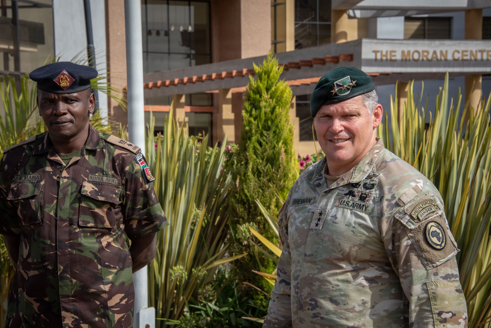 U.S. - Kenya relations continue in countering terrorism as AFRICOM Deputy Commander Visits KDF