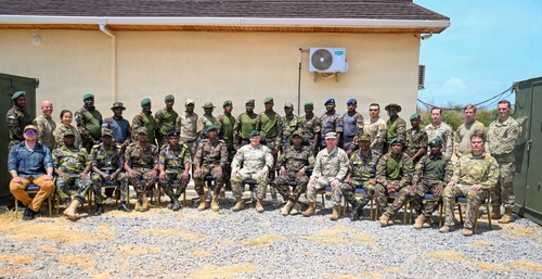 U.S. - Kenya relations continue in countering terrorism as AFRICOM Deputy Commander Visits KDF