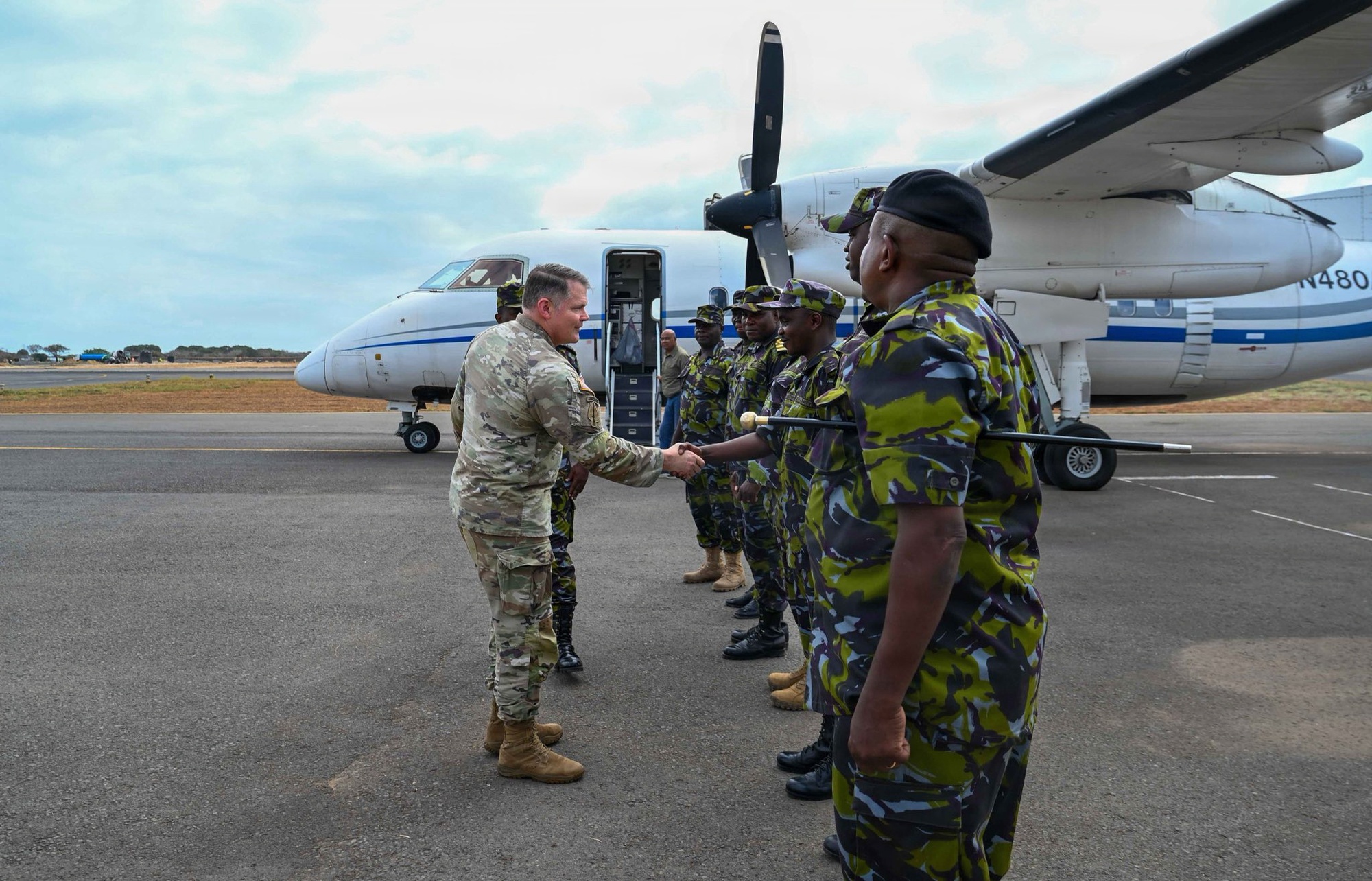 U.S. - Kenya relations continue in countering terrorism as AFRICOM Deputy Commander Visits KDF