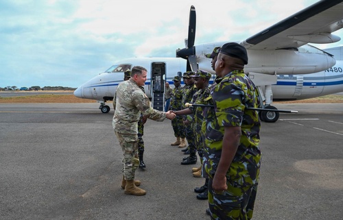 U.S. - Kenya relations continue in countering terrorism as AFRICOM Deputy Commander Visits KDF