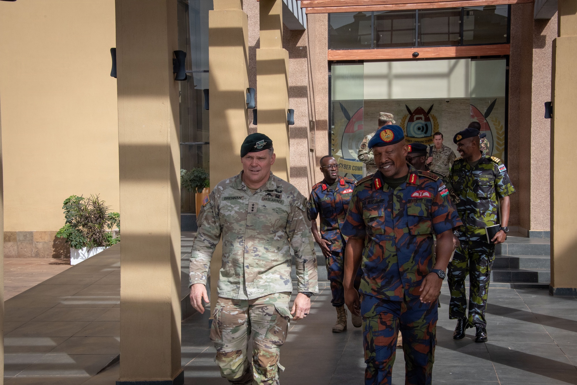 U.S. - Kenya relations continue in countering terrorism as AFRICOM Deputy Commander Visits KDF