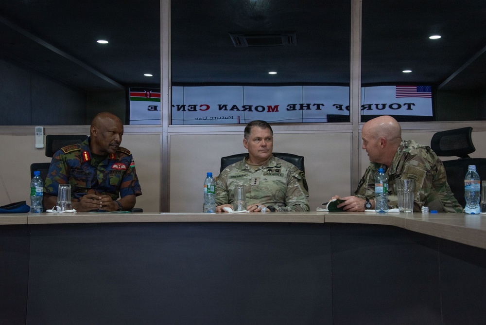 U.S. - Kenya relations continue in countering terrorism as AFRICOM Deputy Commander Visits KDF