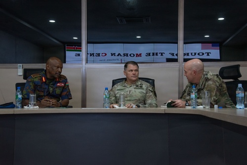 U.S. - Kenya relations continue in countering terrorism as AFRICOM Deputy Commander Visits KDF