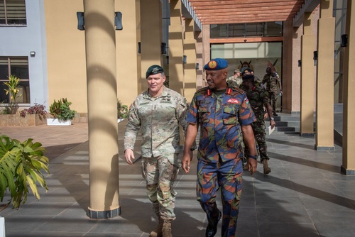 U.S. - Kenya relations continue in countering terrorism as AFRICOM Deputy Commander Visits KDF