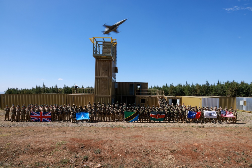 US, UK, Kenya, Somalia, Tanzania, distinguished visitors participate in Justified Accord