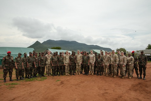 US, Tanzania senior military leaders visit Msata Military Training Base during JA26