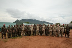 US, Tanzania senior military leaders visit Msata Military Training Base during JA26